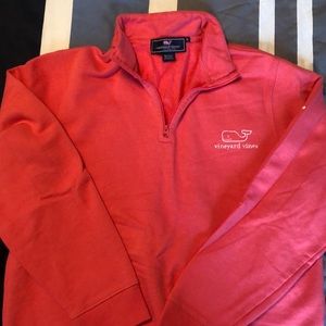 Vineyard Vines 3/4 zip sweater